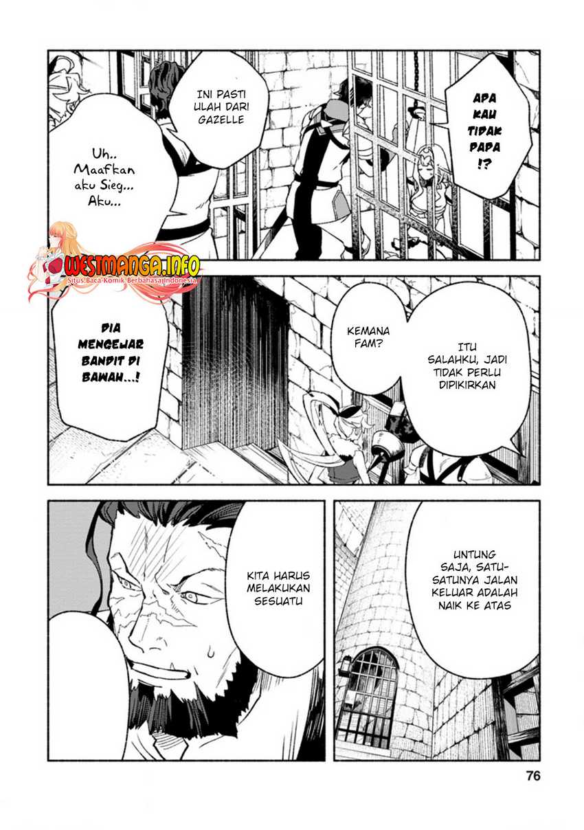 Sono Monban, Saikyou ni Tsuki: Tsuihou sareta Bougyoryoku 9999 no Senshi, Outo no Monban toshite Musou suru Chapter 8 - halaman 15