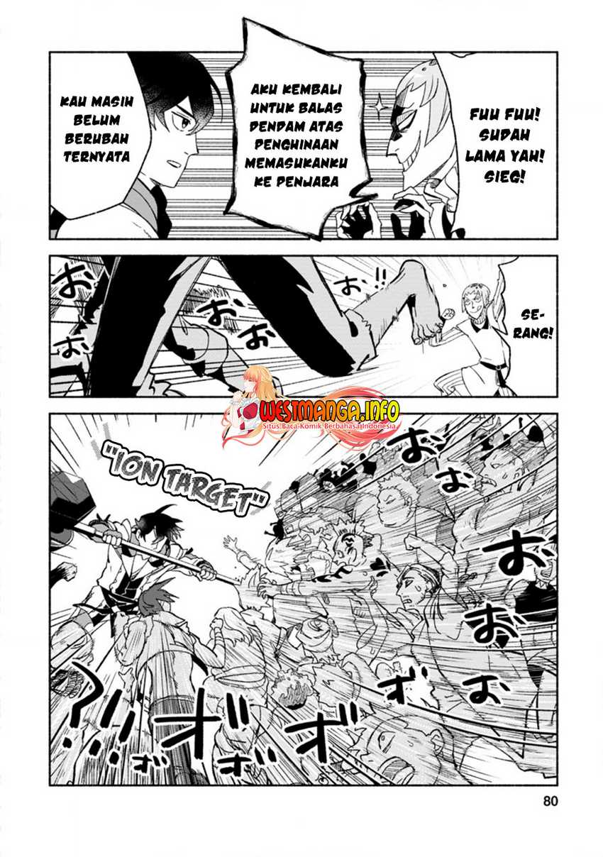 Sono Monban, Saikyou ni Tsuki: Tsuihou sareta Bougyoryoku 9999 no Senshi, Outo no Monban toshite Musou suru Chapter 8 - halaman 20