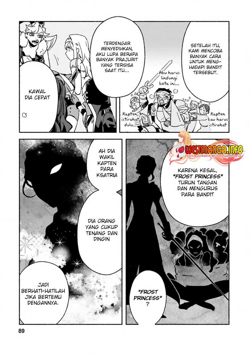 Sono Monban, Saikyou ni Tsuki: Tsuihou sareta Bougyoryoku 9999 no Senshi, Outo no Monban toshite Musou suru Chapter 8 - halaman 28