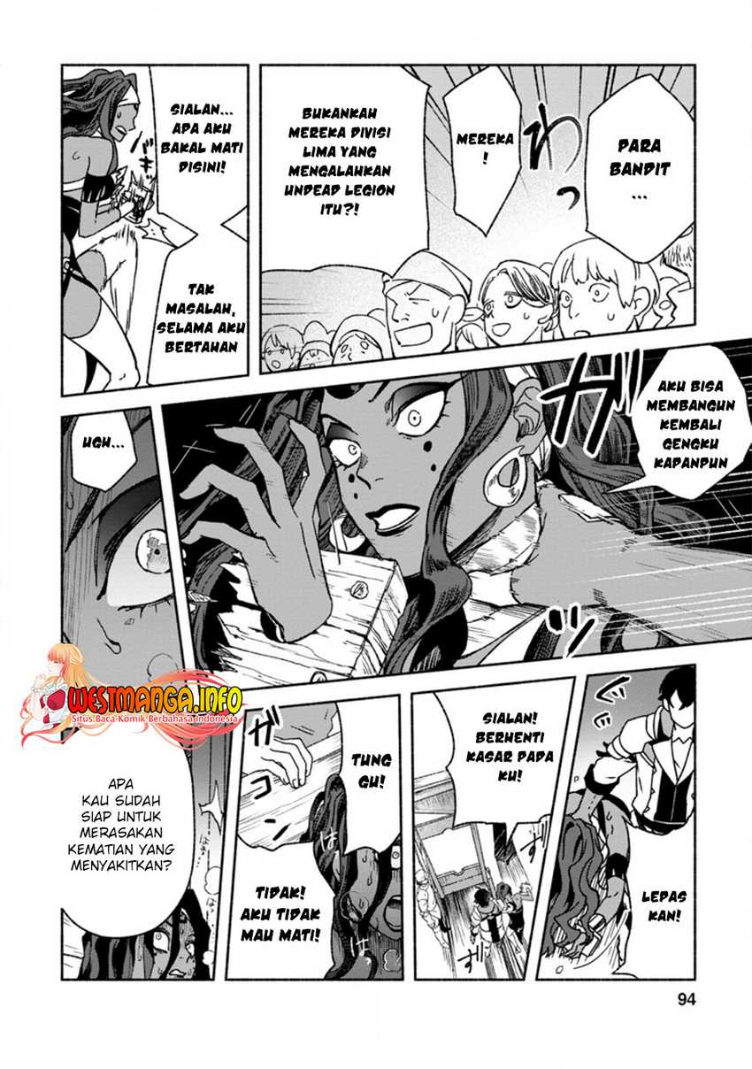 Sono Monban, Saikyou ni Tsuki: Tsuihou sareta Bougyoryoku 9999 no Senshi, Outo no Monban toshite Musou suru Chapter 8 - halaman 34