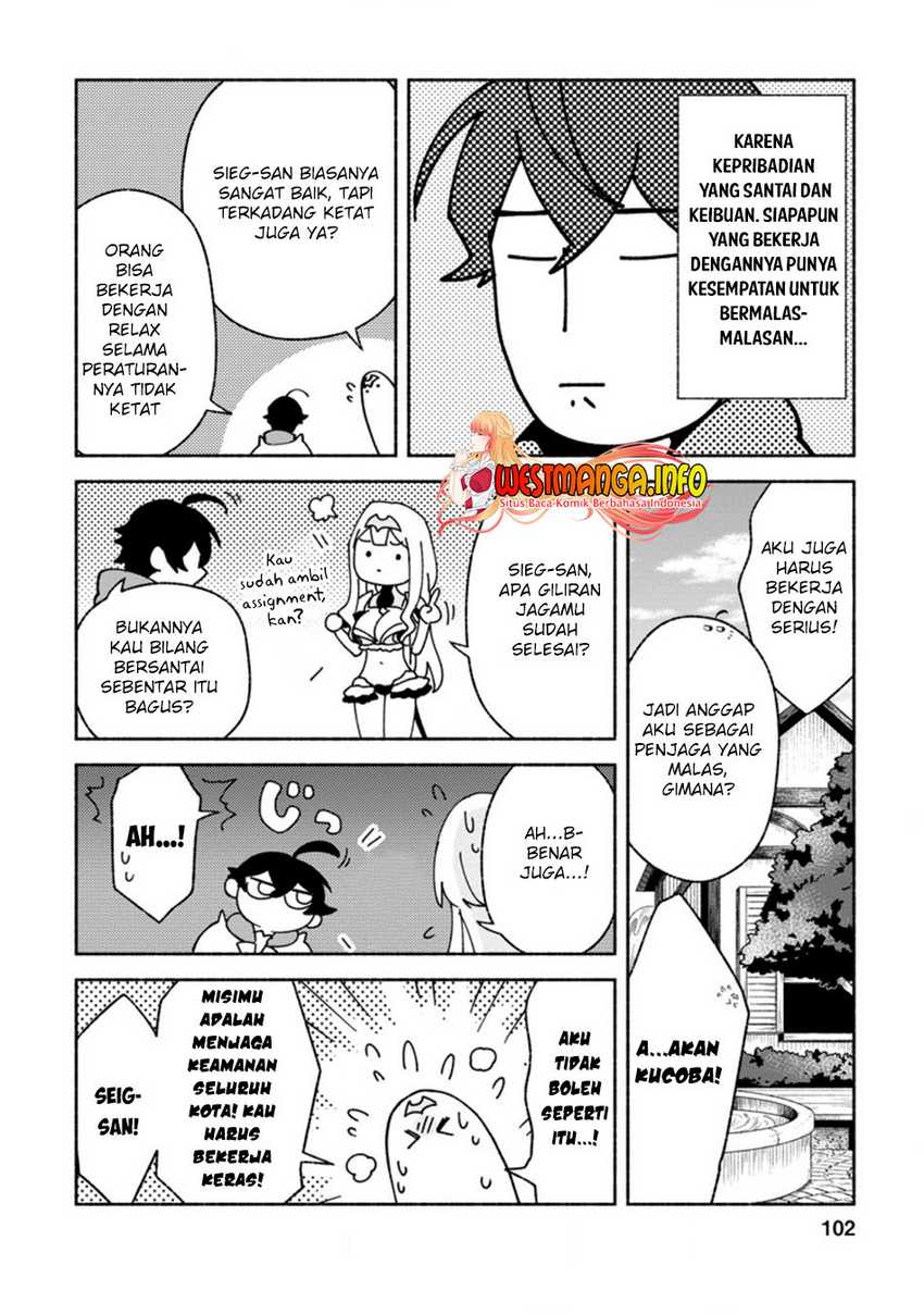 Sono Monban, Saikyou ni Tsuki: Tsuihou sareta Bougyoryoku 9999 no Senshi, Outo no Monban toshite Musou suru Chapter 9 - halaman 7