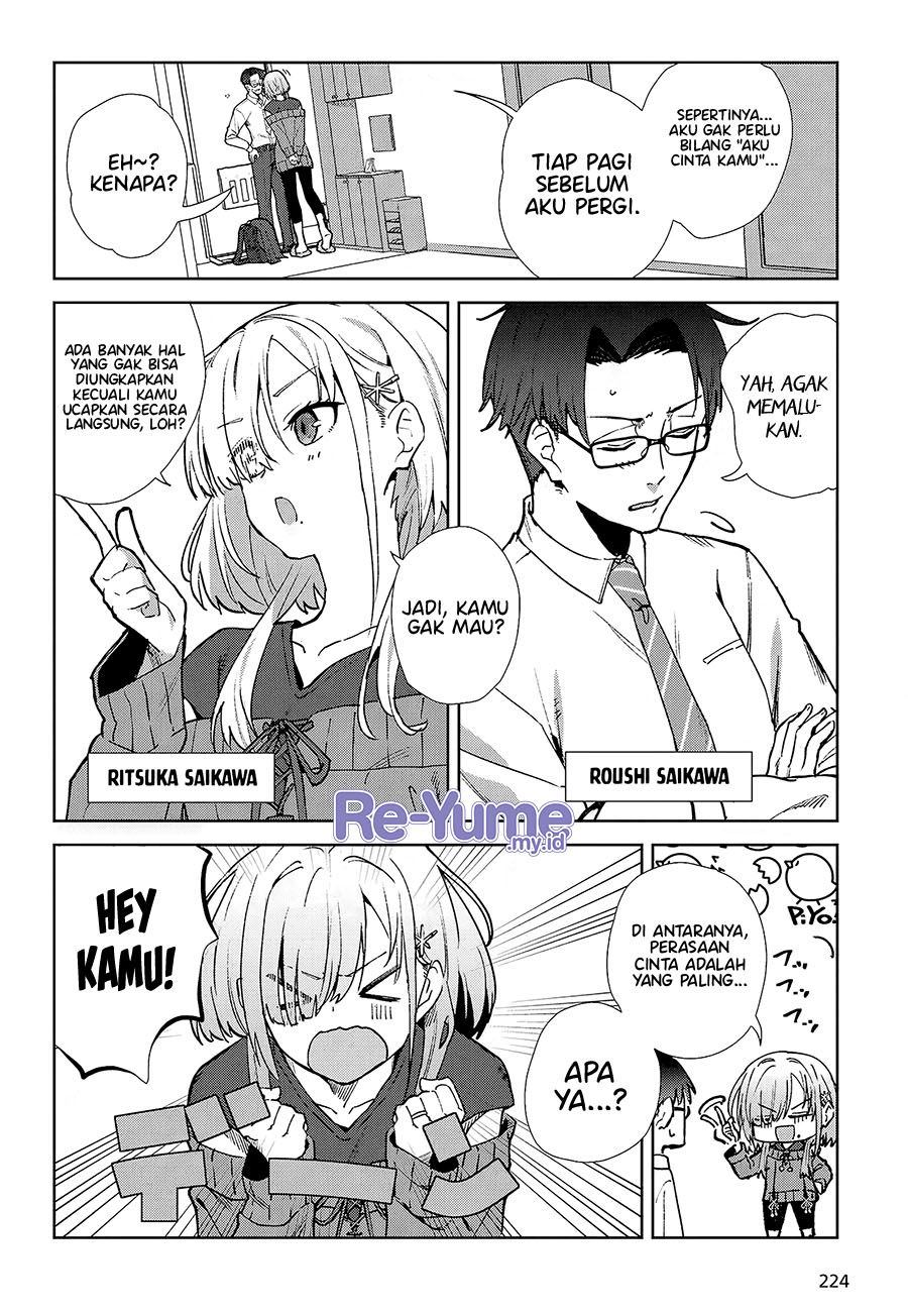 Soshiki no Shukuteki to Kekkon shitara Mecha Amai Chapter 1 - halaman 5
