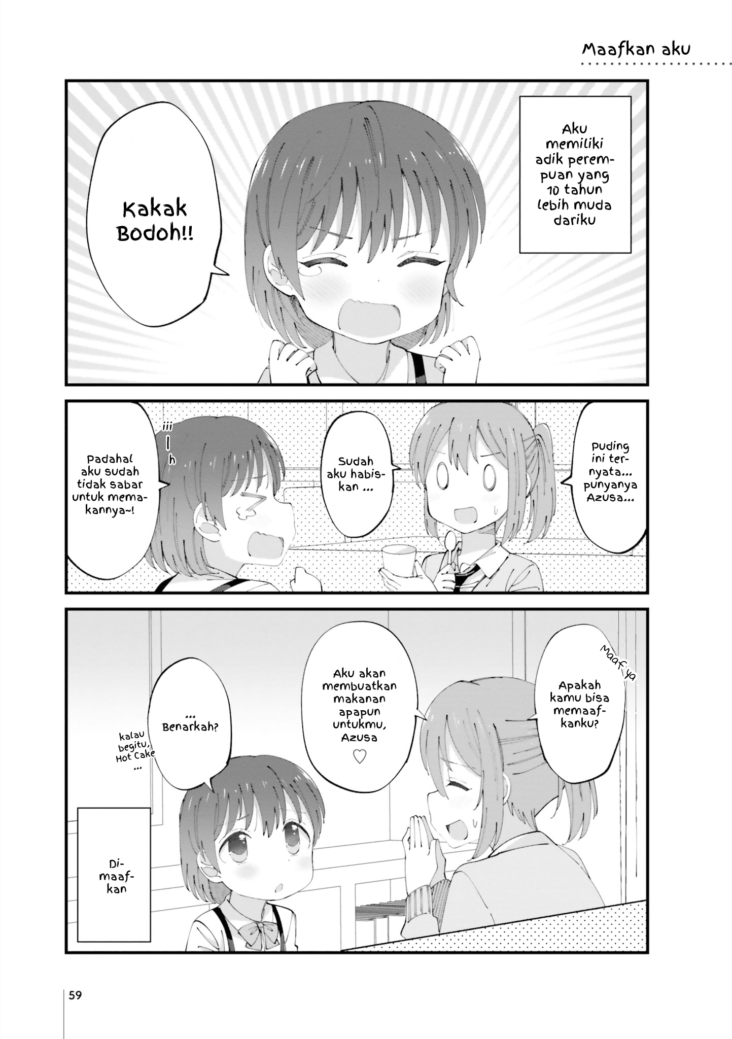 Souiu Toshigoro ni Nacchatta Toshi no Sa Shimai Chapter 16 - halaman 1