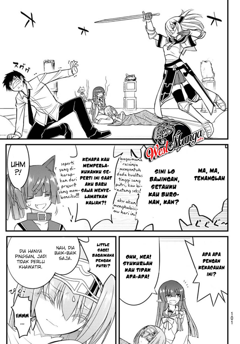 Soukyuu no Shihai-sha ~ Isekai Oppai Musouden Chapter 4 - halaman 34