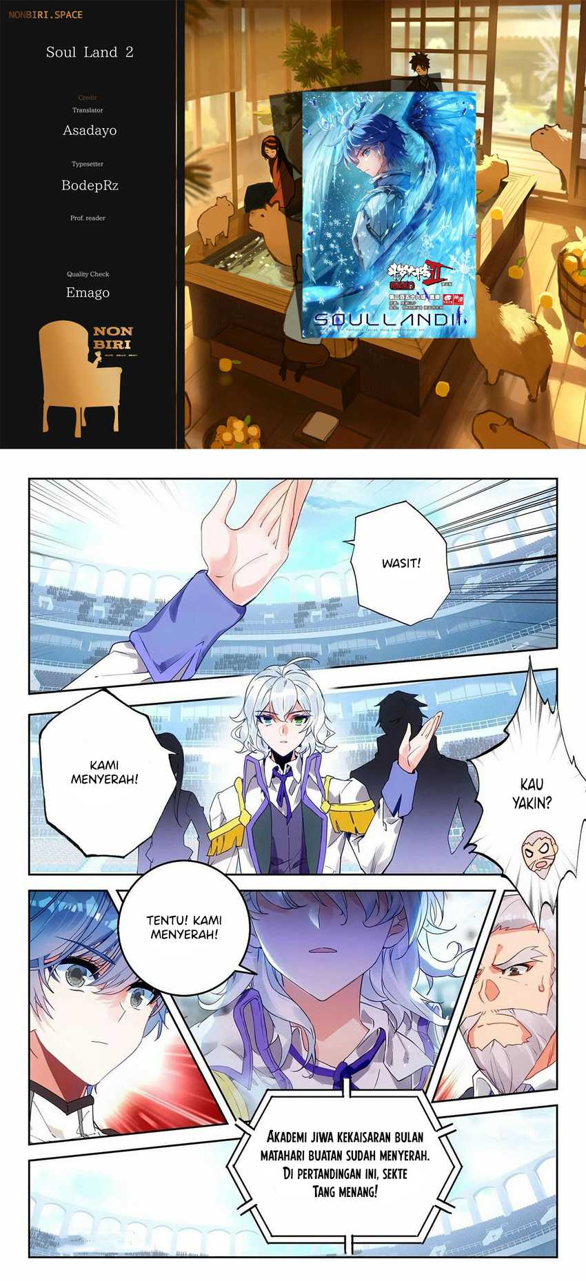 Soul Land 2 Chapter 308.2 - halaman 1