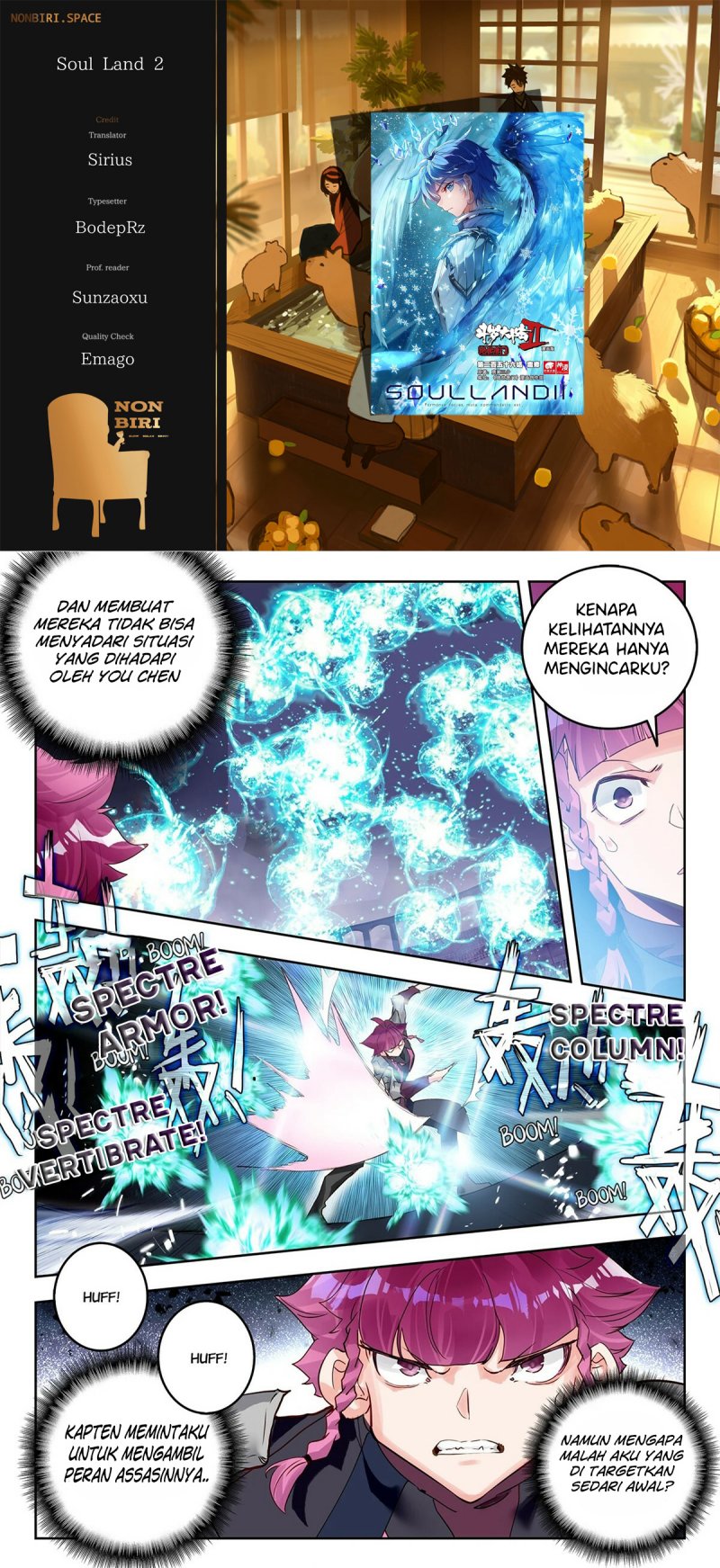 Soul Land 2 Chapter 315.2 - halaman 1