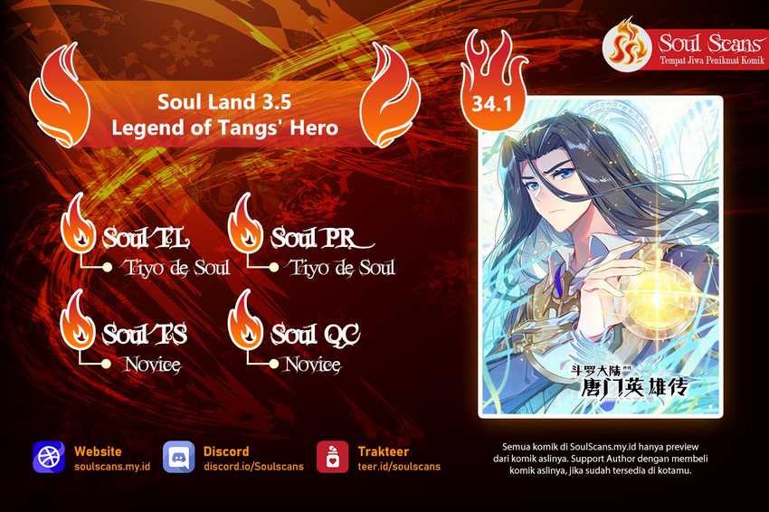 Soul Land Legend of the Tang’s Hero Chapter 34.1 - halaman 1