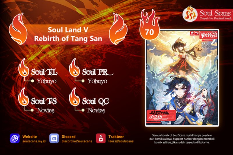 Soul Land V – Rebirth of Tang San Chapter 70 - halaman 1