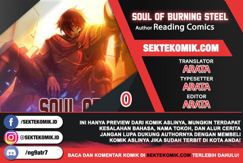 Soul Of Burning Steel Chapter 0.1 - halaman 1