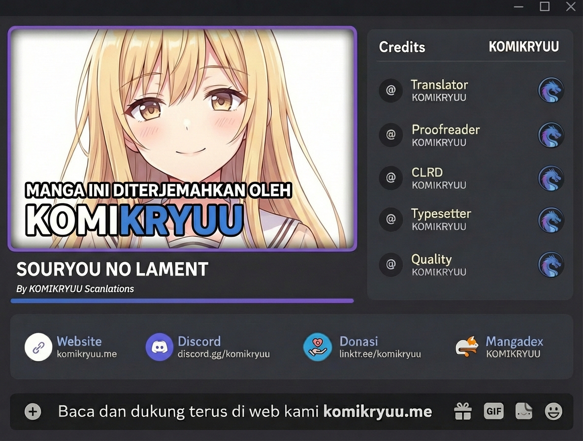 Sourei no Lament: Otome wa Samayoeru Tamashii ni Hanamuke o Chapter 1 - halaman 1