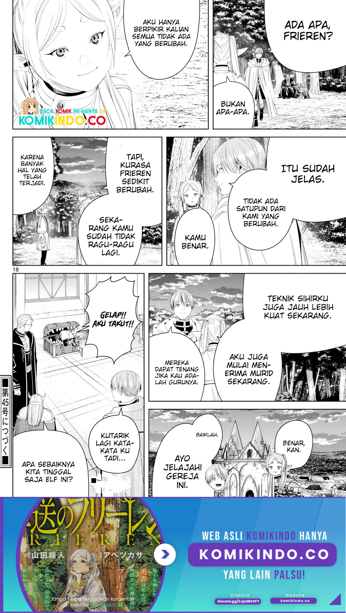 Sousou no Frieren Chapter 113 - halaman 19
