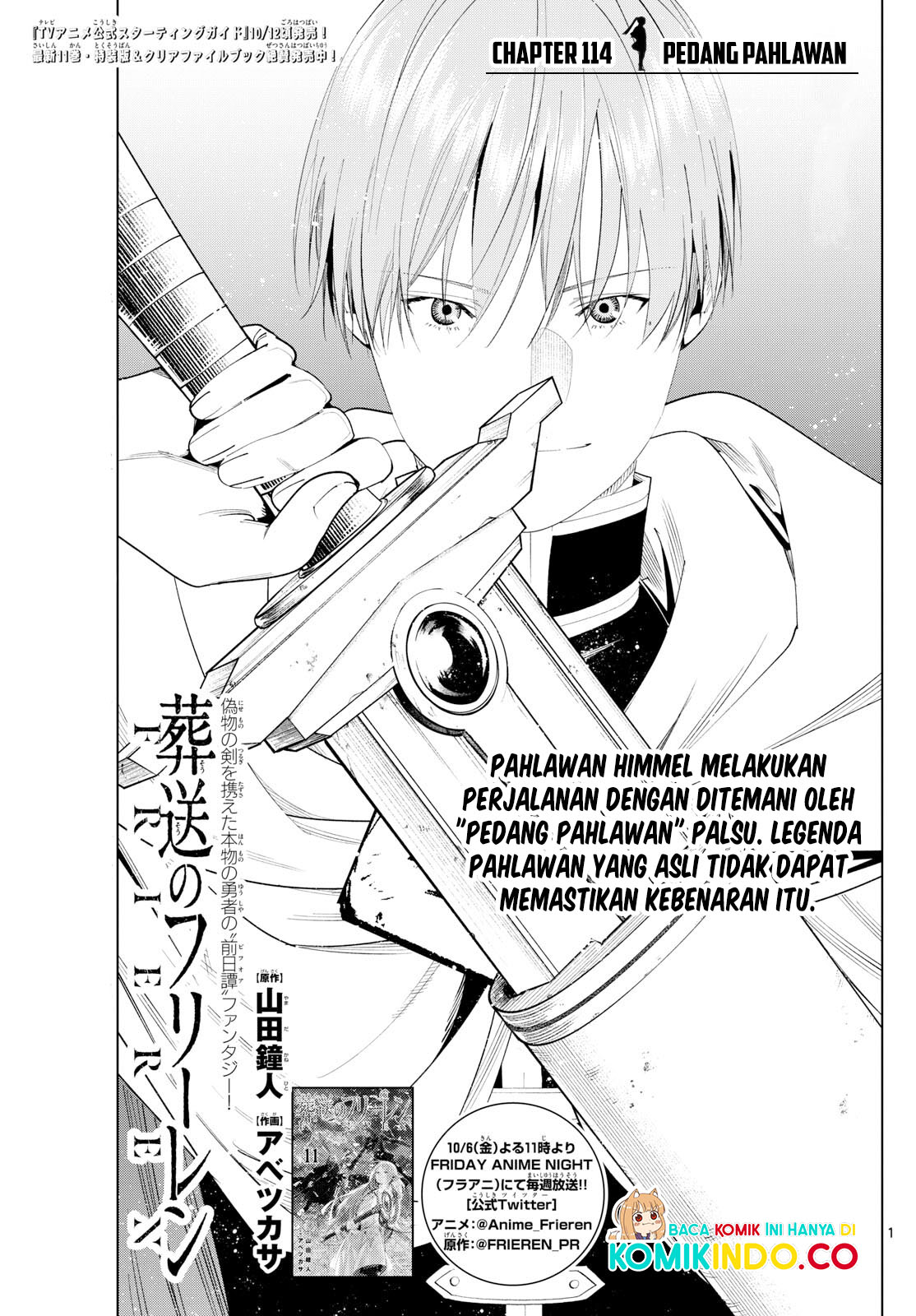 Sousou no Frieren Chapter 114 - halaman 2