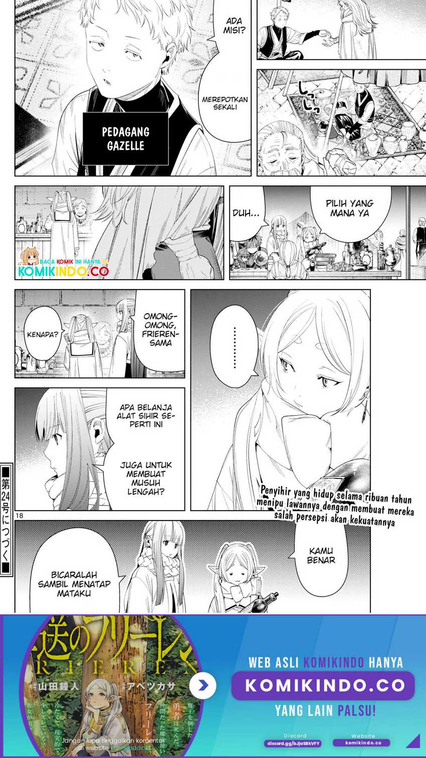 Sousou no Frieren Chapter 129 - halaman 19
