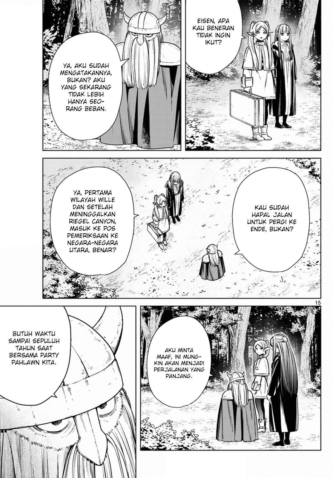 Sousou no Frieren Chapter 8 - halaman 15