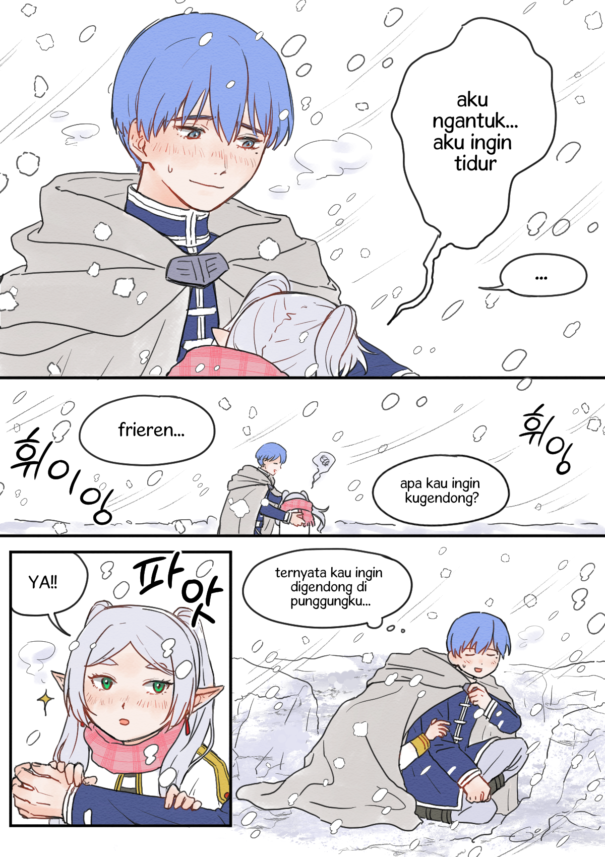 Sousou no Frieren - Kudaranai Nichijou (Doujinshi) Chapter 0 - halaman 4