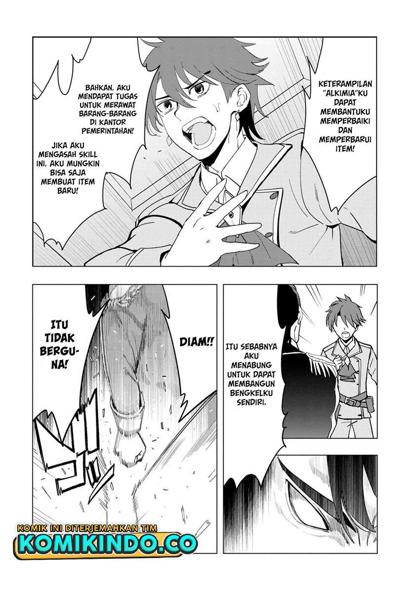 Souzou Renkinjutsushi wa Jiyuu wo Ouka suru: Kokyou wo Tsuihou saretara, Maou no Ohizamoto de Chouzetsu Kouka no Magic Item Tsukuri-houdai ni Narimashita Chapter 1.1 - halaman 12