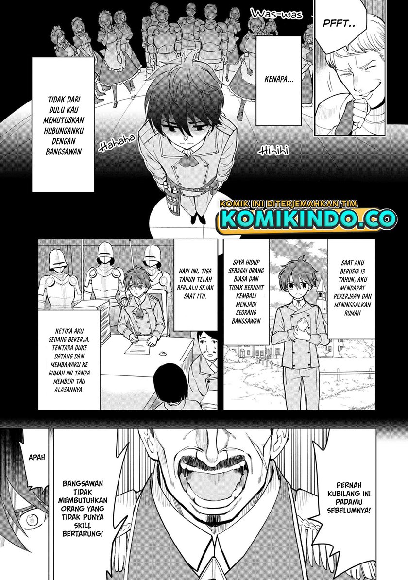 Souzou Renkinjutsushi wa Jiyuu wo Ouka suru: Kokyou wo Tsuihou saretara, Maou no Ohizamoto de Chouzetsu Kouka no Magic Item Tsukuri-houdai ni Narimashita Chapter 1.1 - halaman 7