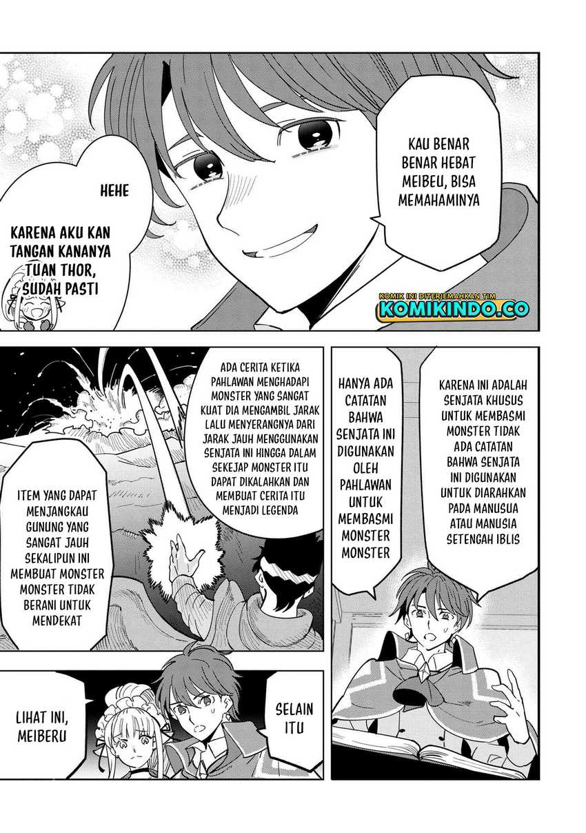 Souzou Renkinjutsushi wa Jiyuu wo Ouka suru: Kokyou wo Tsuihou saretara, Maou no Ohizamoto de Chouzetsu Kouka no Magic Item Tsukuri-houdai ni Narimashita Chapter 10.3 - halaman 11