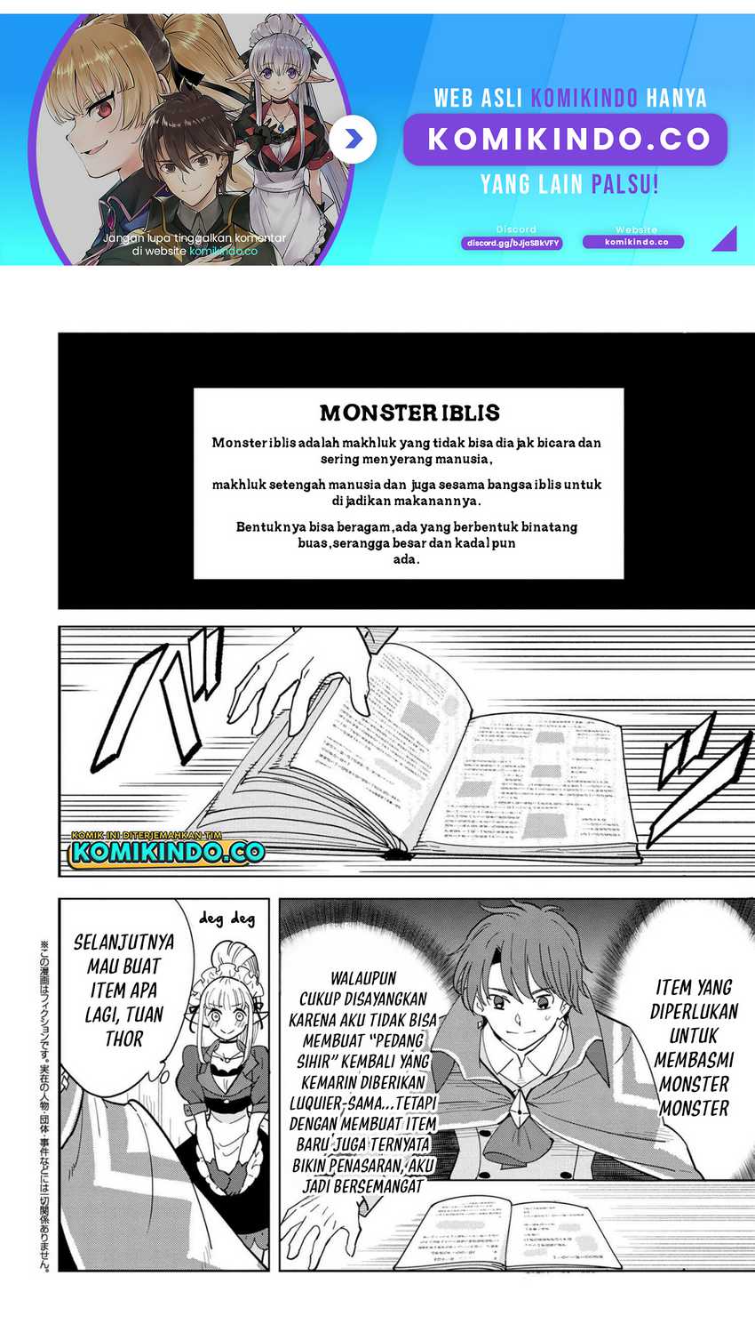 Souzou Renkinjutsushi wa Jiyuu wo Ouka suru: Kokyou wo Tsuihou saretara, Maou no Ohizamoto de Chouzetsu Kouka no Magic Item Tsukuri-houdai ni Narimashita Chapter 10.3 - halaman 2