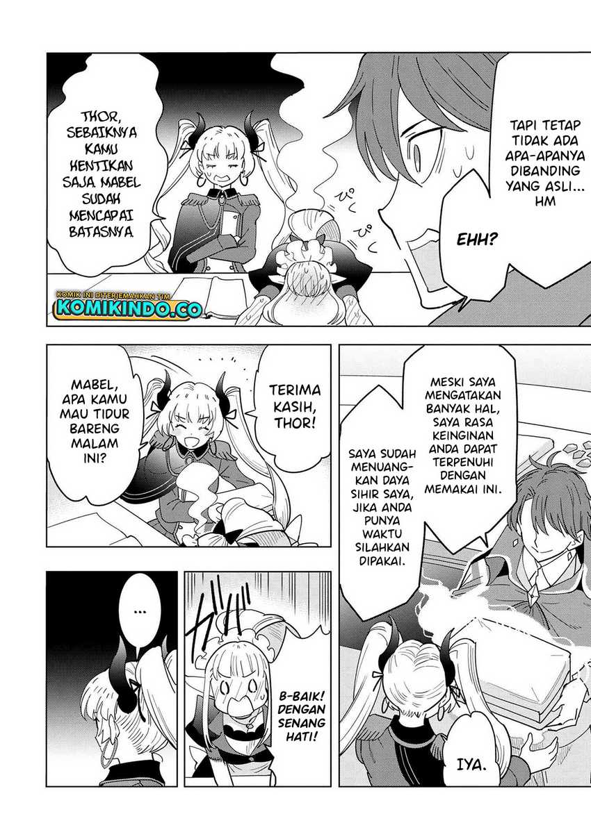Souzou Renkinjutsushi wa Jiyuu wo Ouka suru: Kokyou wo Tsuihou saretara, Maou no Ohizamoto de Chouzetsu Kouka no Magic Item Tsukuri-houdai ni Narimashita Chapter 11.5 - halaman 22