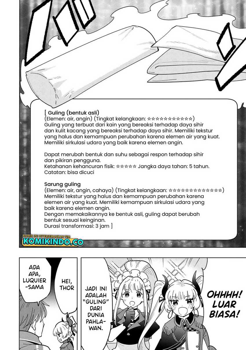 Souzou Renkinjutsushi wa Jiyuu wo Ouka suru: Kokyou wo Tsuihou saretara, Maou no Ohizamoto de Chouzetsu Kouka no Magic Item Tsukuri-houdai ni Narimashita Chapter 11.5 - halaman 6