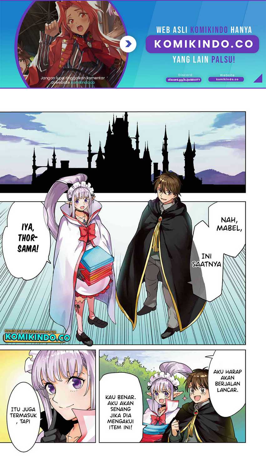 Souzou Renkinjutsushi wa Jiyuu wo Ouka suru: Kokyou wo Tsuihou saretara, Maou no Ohizamoto de Chouzetsu Kouka no Magic Item Tsukuri-houdai ni Narimashita Chapter 12.1 - halaman 2