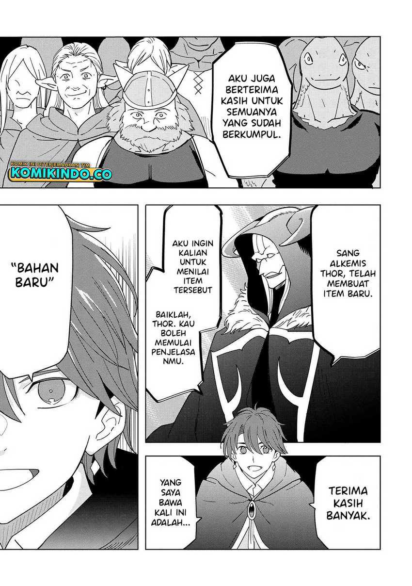 Souzou Renkinjutsushi wa Jiyuu wo Ouka suru: Kokyou wo Tsuihou saretara, Maou no Ohizamoto de Chouzetsu Kouka no Magic Item Tsukuri-houdai ni Narimashita Chapter 12.1 - halaman 9