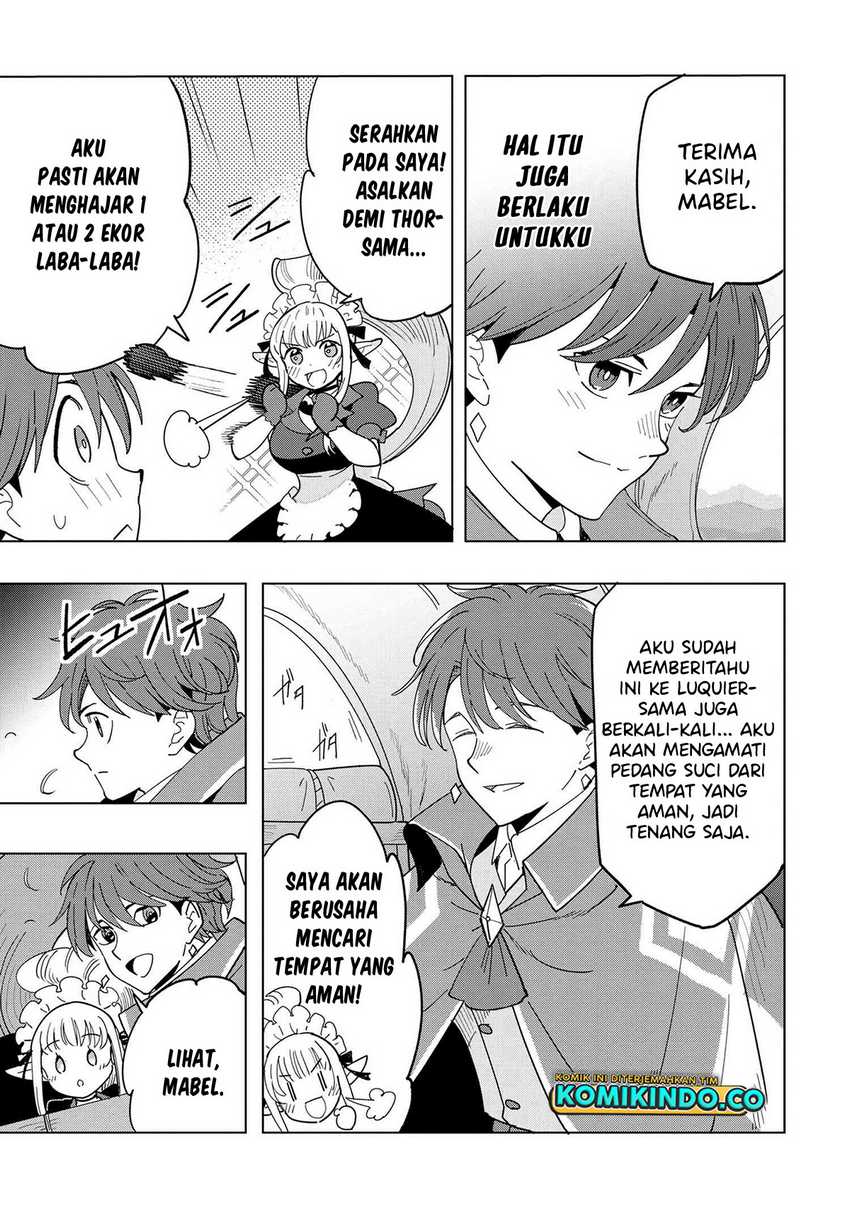 Souzou Renkinjutsushi wa Jiyuu wo Ouka suru: Kokyou wo Tsuihou saretara, Maou no Ohizamoto de Chouzetsu Kouka no Magic Item Tsukuri-houdai ni Narimashita Chapter 12.5 - halaman 17