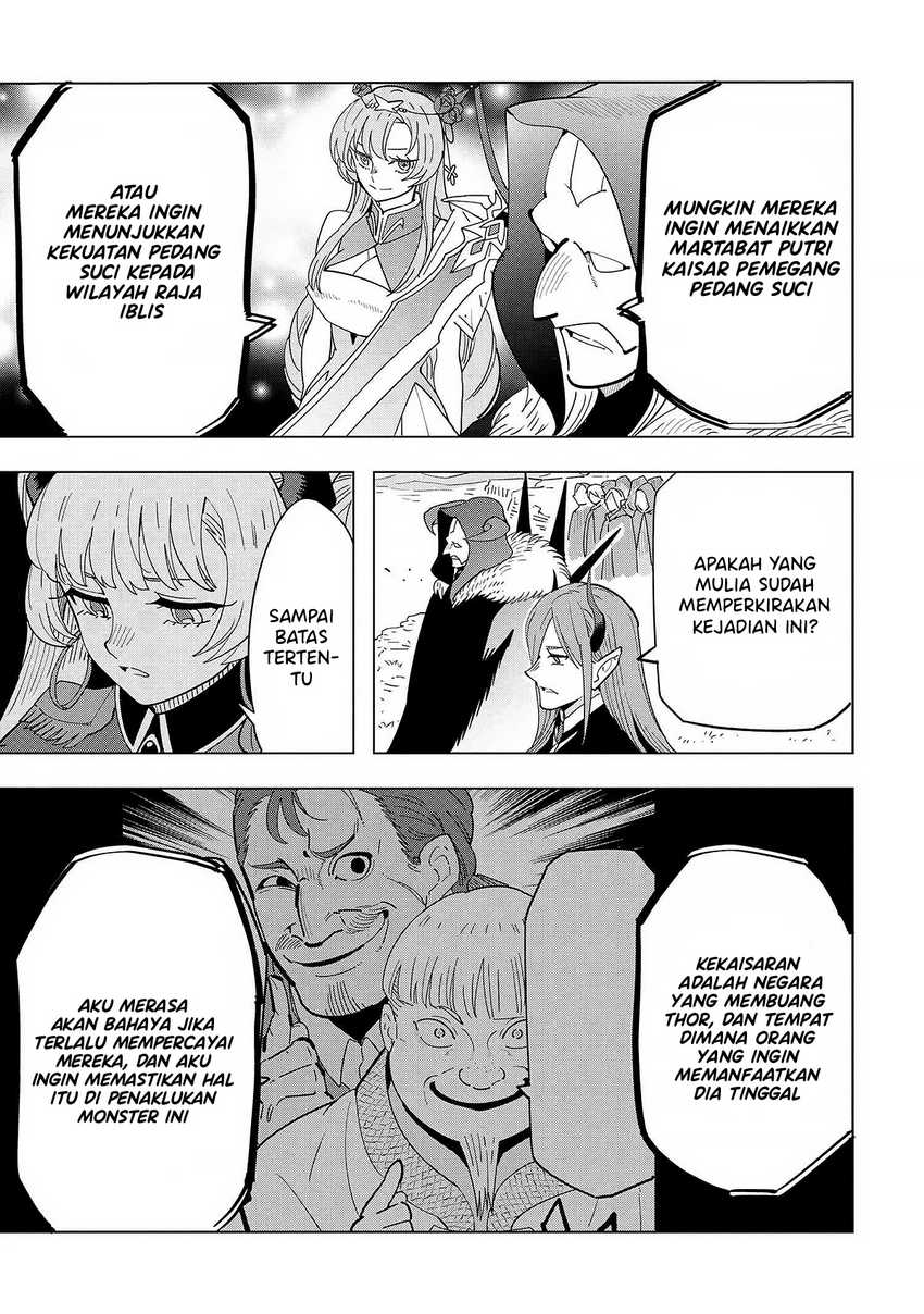 Souzou Renkinjutsushi wa Jiyuu wo Ouka suru: Kokyou wo Tsuihou saretara, Maou no Ohizamoto de Chouzetsu Kouka no Magic Item Tsukuri-houdai ni Narimashita Chapter 13.7 - halaman 3