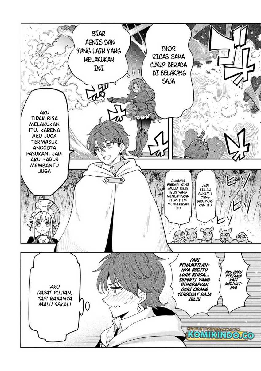 Souzou Renkinjutsushi wa Jiyuu wo Ouka suru: Kokyou wo Tsuihou saretara, Maou no Ohizamoto de Chouzetsu Kouka no Magic Item Tsukuri-houdai ni Narimashita Chapter 15.2 - halaman 1