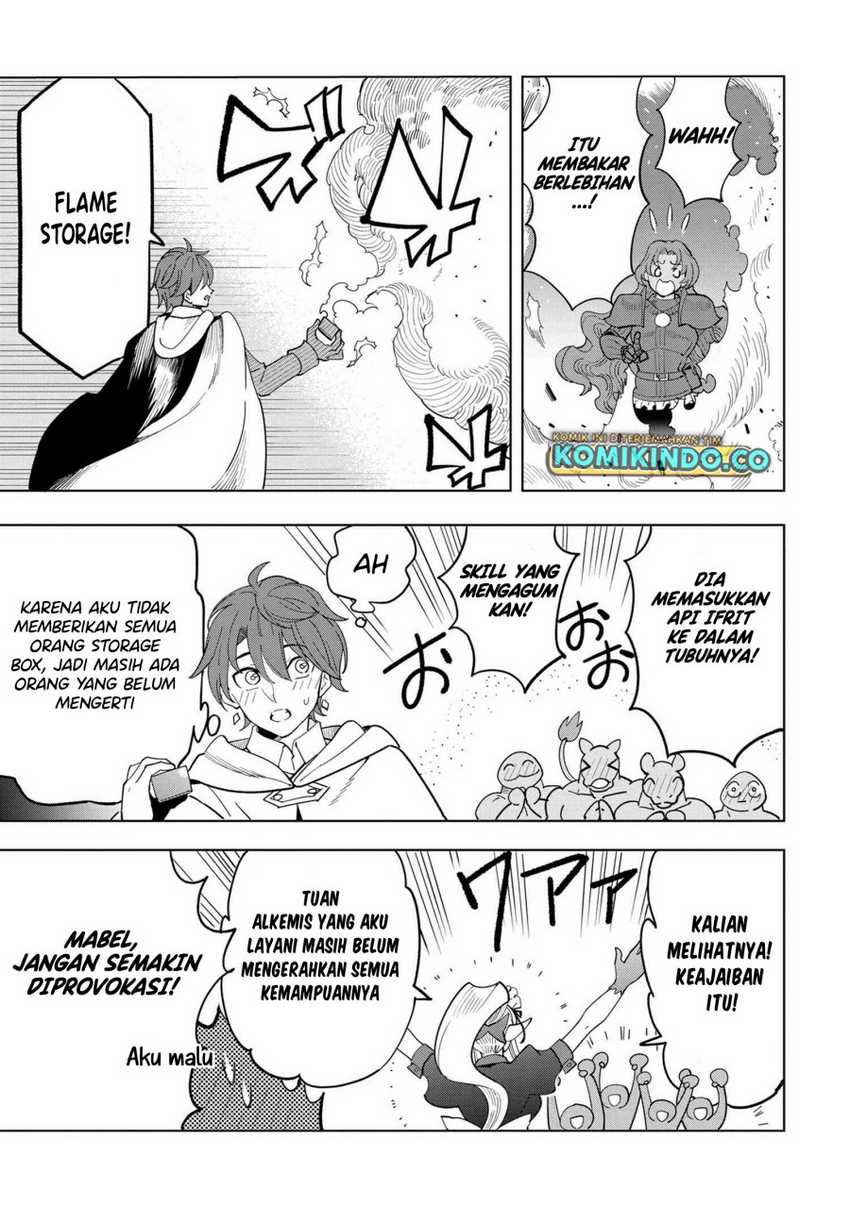 Souzou Renkinjutsushi wa Jiyuu wo Ouka suru: Kokyou wo Tsuihou saretara, Maou no Ohizamoto de Chouzetsu Kouka no Magic Item Tsukuri-houdai ni Narimashita Chapter 15.2 - halaman 2
