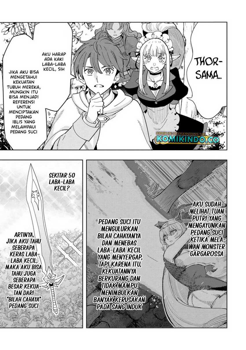 Souzou Renkinjutsushi wa Jiyuu wo Ouka suru: Kokyou wo Tsuihou saretara, Maou no Ohizamoto de Chouzetsu Kouka no Magic Item Tsukuri-houdai ni Narimashita Chapter 15.2 - halaman 4