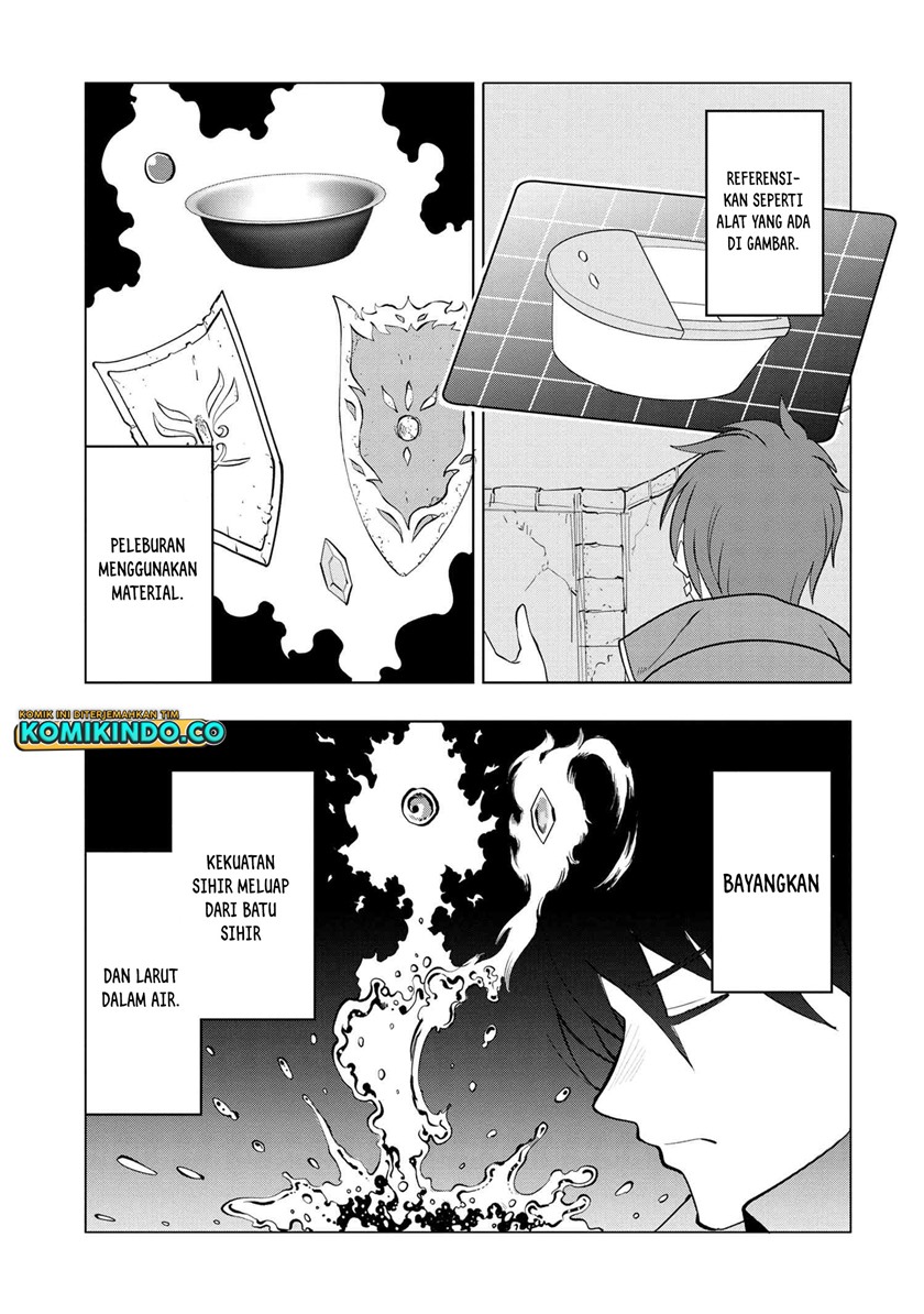 Souzou Renkinjutsushi wa Jiyuu wo Ouka suru: Kokyou wo Tsuihou saretara, Maou no Ohizamoto de Chouzetsu Kouka no Magic Item Tsukuri-houdai ni Narimashita Chapter 3.1 - halaman 9