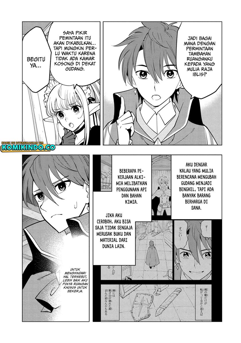 Souzou Renkinjutsushi wa Jiyuu wo Ouka suru: Kokyou wo Tsuihou saretara, Maou no Ohizamoto de Chouzetsu Kouka no Magic Item Tsukuri-houdai ni Narimashita Chapter 4.1 - halaman 2