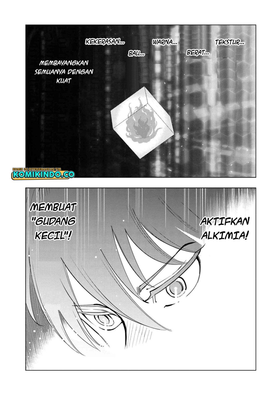 Souzou Renkinjutsushi wa Jiyuu wo Ouka suru: Kokyou wo Tsuihou saretara, Maou no Ohizamoto de Chouzetsu Kouka no Magic Item Tsukuri-houdai ni Narimashita Chapter 4.2 - halaman 1