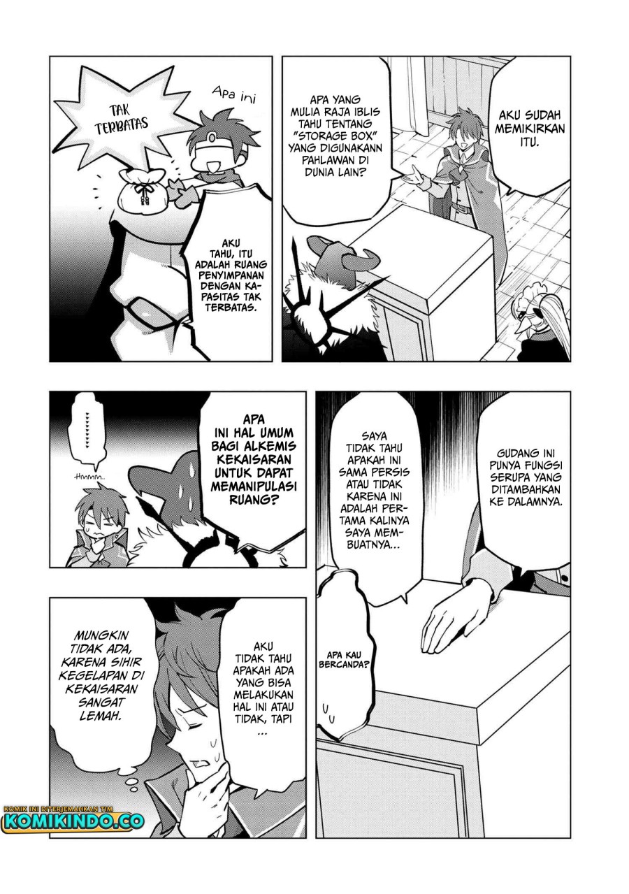 Souzou Renkinjutsushi wa Jiyuu wo Ouka suru: Kokyou wo Tsuihou saretara, Maou no Ohizamoto de Chouzetsu Kouka no Magic Item Tsukuri-houdai ni Narimashita Chapter 4.2 - halaman 4