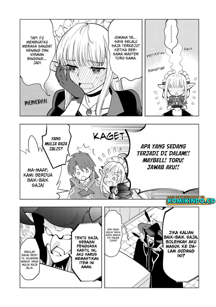 Souzou Renkinjutsushi wa Jiyuu wo Ouka suru: Kokyou wo Tsuihou saretara, Maou no Ohizamoto de Chouzetsu Kouka no Magic Item Tsukuri-houdai ni Narimashita Chapter 4.2 - halaman 9