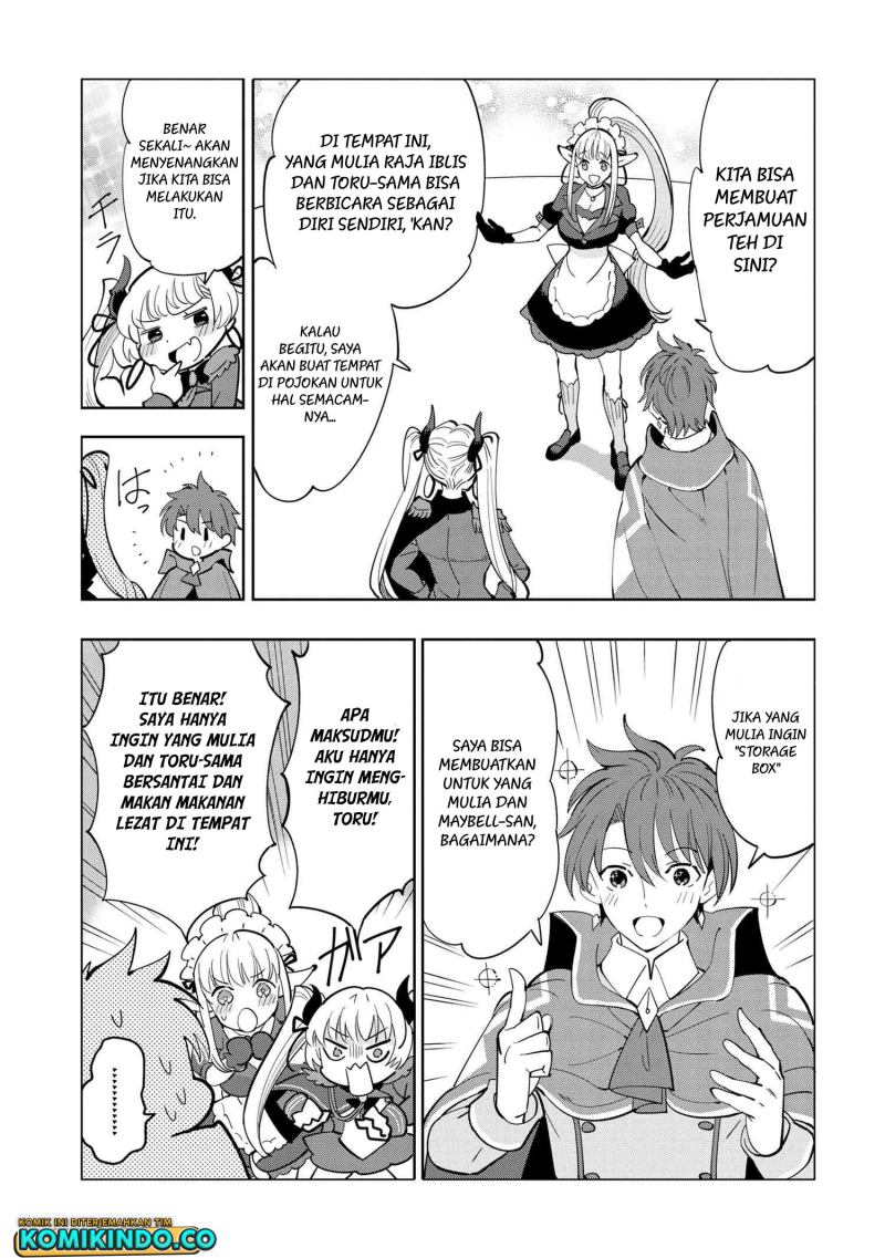 Souzou Renkinjutsushi wa Jiyuu wo Ouka suru: Kokyou wo Tsuihou saretara, Maou no Ohizamoto de Chouzetsu Kouka no Magic Item Tsukuri-houdai ni Narimashita Chapter 5.1 - halaman 11