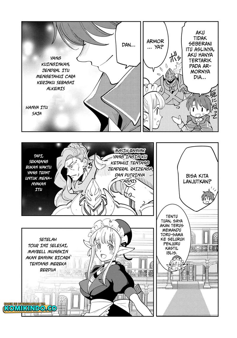 Souzou Renkinjutsushi wa Jiyuu wo Ouka suru: Kokyou wo Tsuihou saretara, Maou no Ohizamoto de Chouzetsu Kouka no Magic Item Tsukuri-houdai ni Narimashita Chapter 6.2 - halaman 12