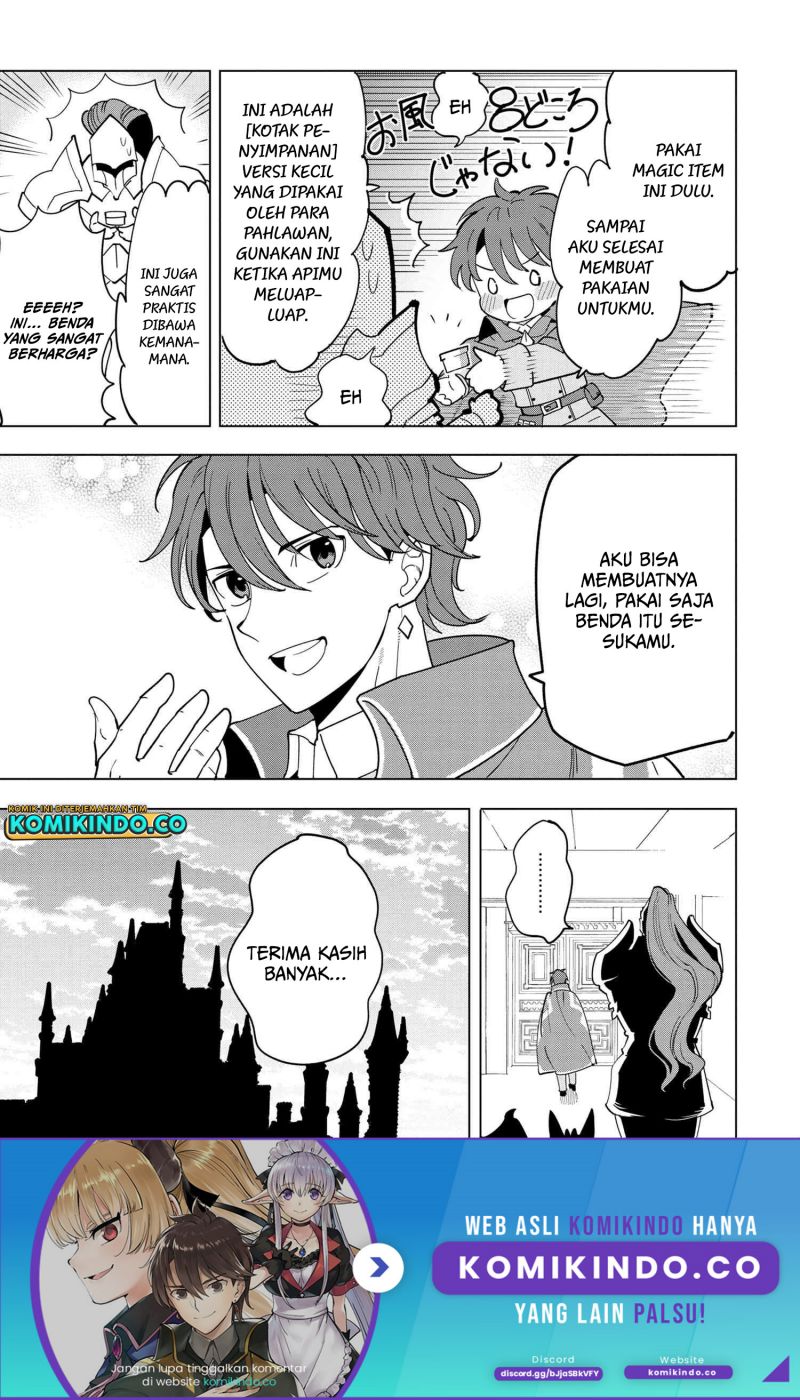 Souzou Renkinjutsushi wa Jiyuu wo Ouka suru: Kokyou wo Tsuihou saretara, Maou no Ohizamoto de Chouzetsu Kouka no Magic Item Tsukuri-houdai ni Narimashita Chapter 7.2 - halaman 5