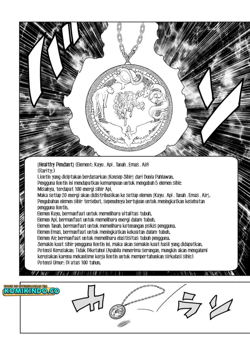 Souzou Renkinjutsushi wa Jiyuu wo Ouka suru: Kokyou wo Tsuihou saretara, Maou no Ohizamoto de Chouzetsu Kouka no Magic Item Tsukuri-houdai ni Narimashita Chapter 7.4 - halaman 3