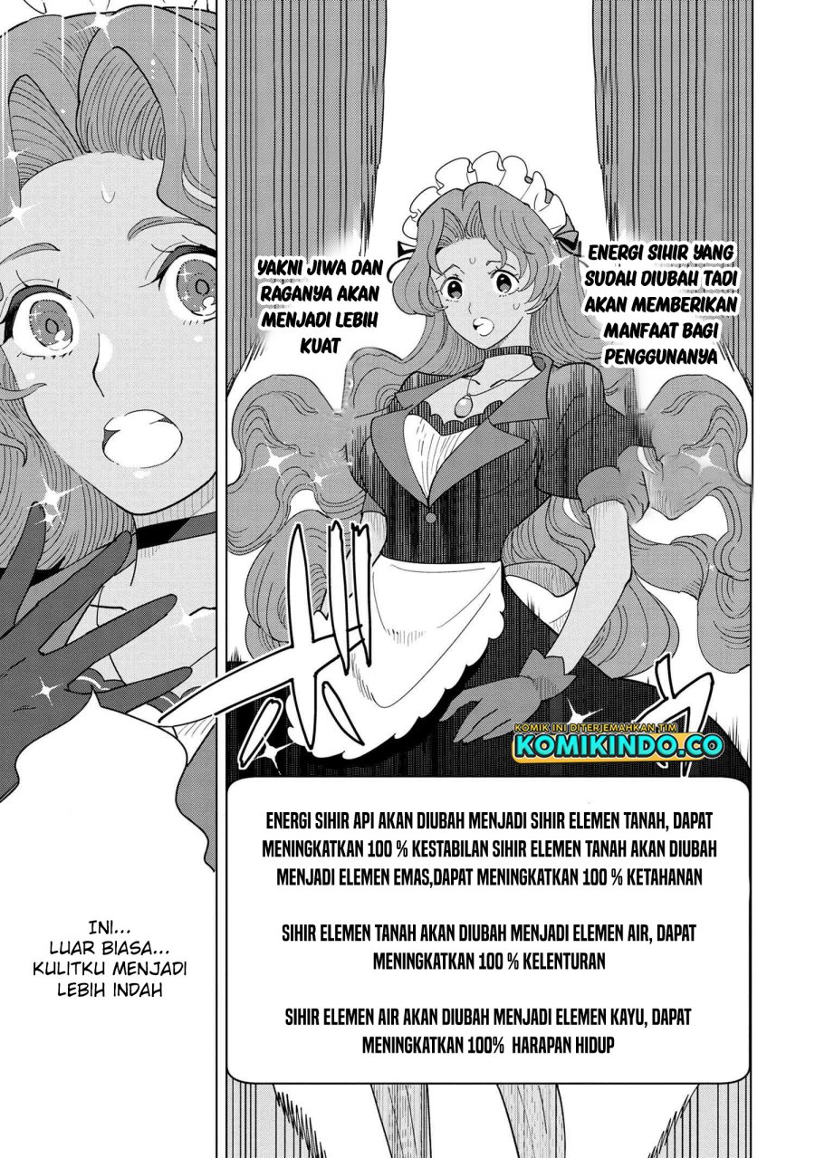 Souzou Renkinjutsushi wa Jiyuu wo Ouka suru: Kokyou wo Tsuihou saretara, Maou no Ohizamoto de Chouzetsu Kouka no Magic Item Tsukuri-houdai ni Narimashita Chapter 8.2 - halaman 1