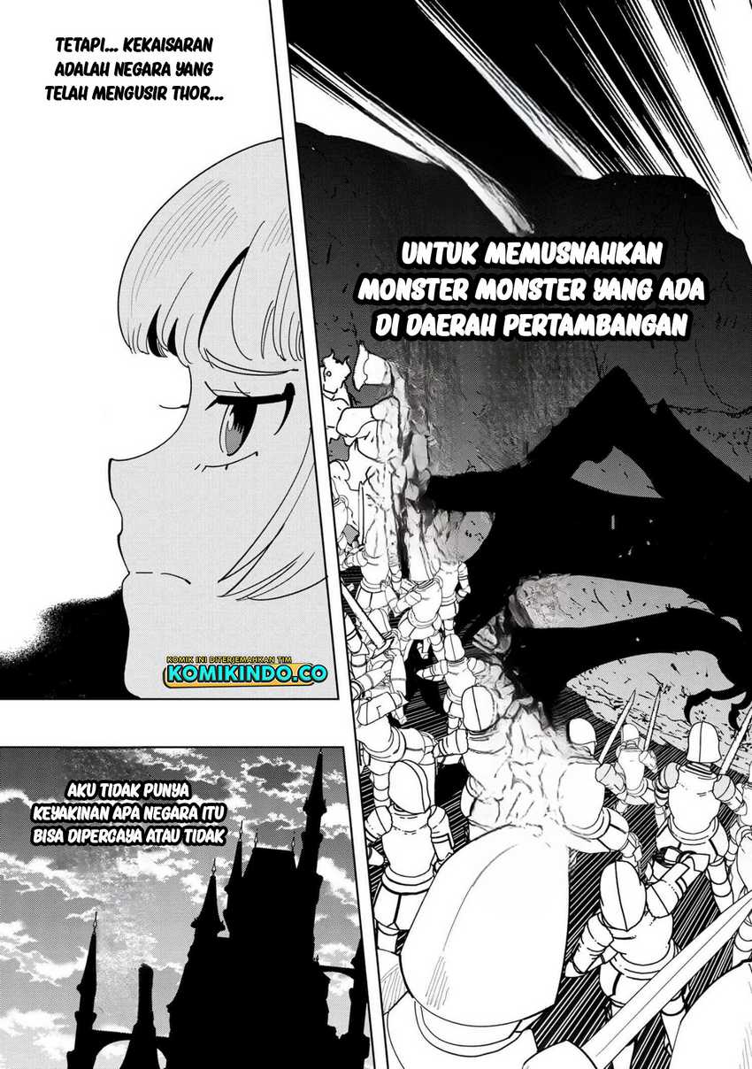 Souzou Renkinjutsushi wa Jiyuu wo Ouka suru: Kokyou wo Tsuihou saretara, Maou no Ohizamoto de Chouzetsu Kouka no Magic Item Tsukuri-houdai ni Narimashita Chapter 9.4 - halaman 7