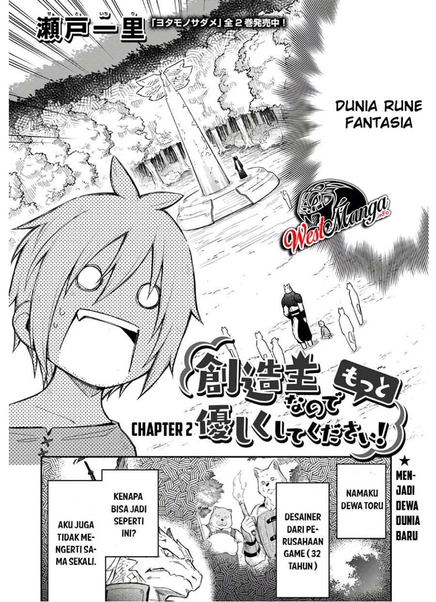 Sozoshu nano de Motto Yasashikute Kudasai! Chapter 2 - halaman 4