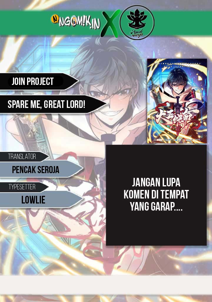 Spare Me, Great Lord! Chapter 11 - halaman 1