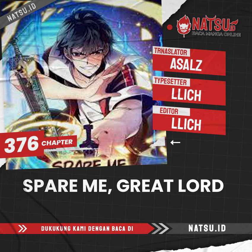 Spare Me, Great Lord! Chapter 376 - halaman 1
