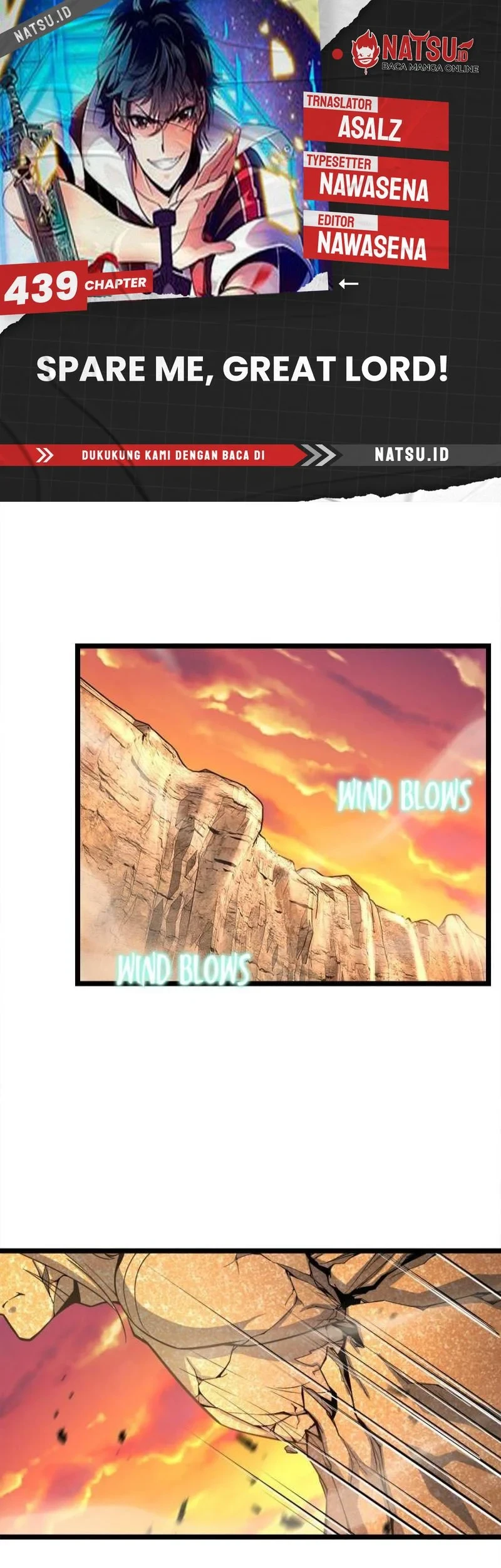 Spare Me, Great Lord! Chapter 439 - halaman 1