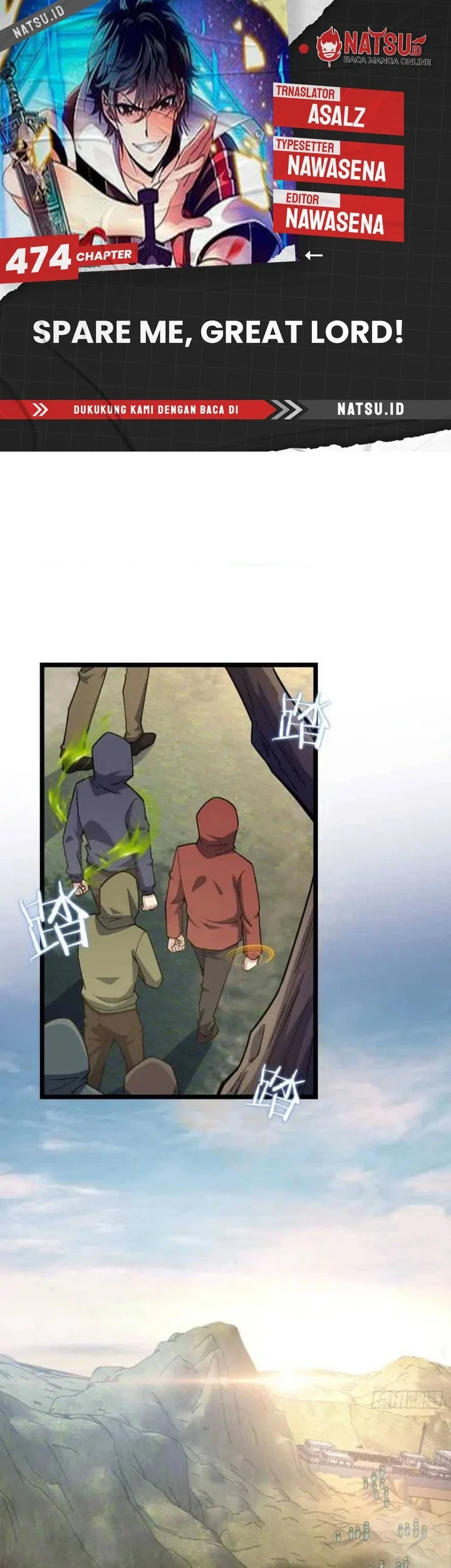 Spare Me, Great Lord! Chapter 474 - halaman 1