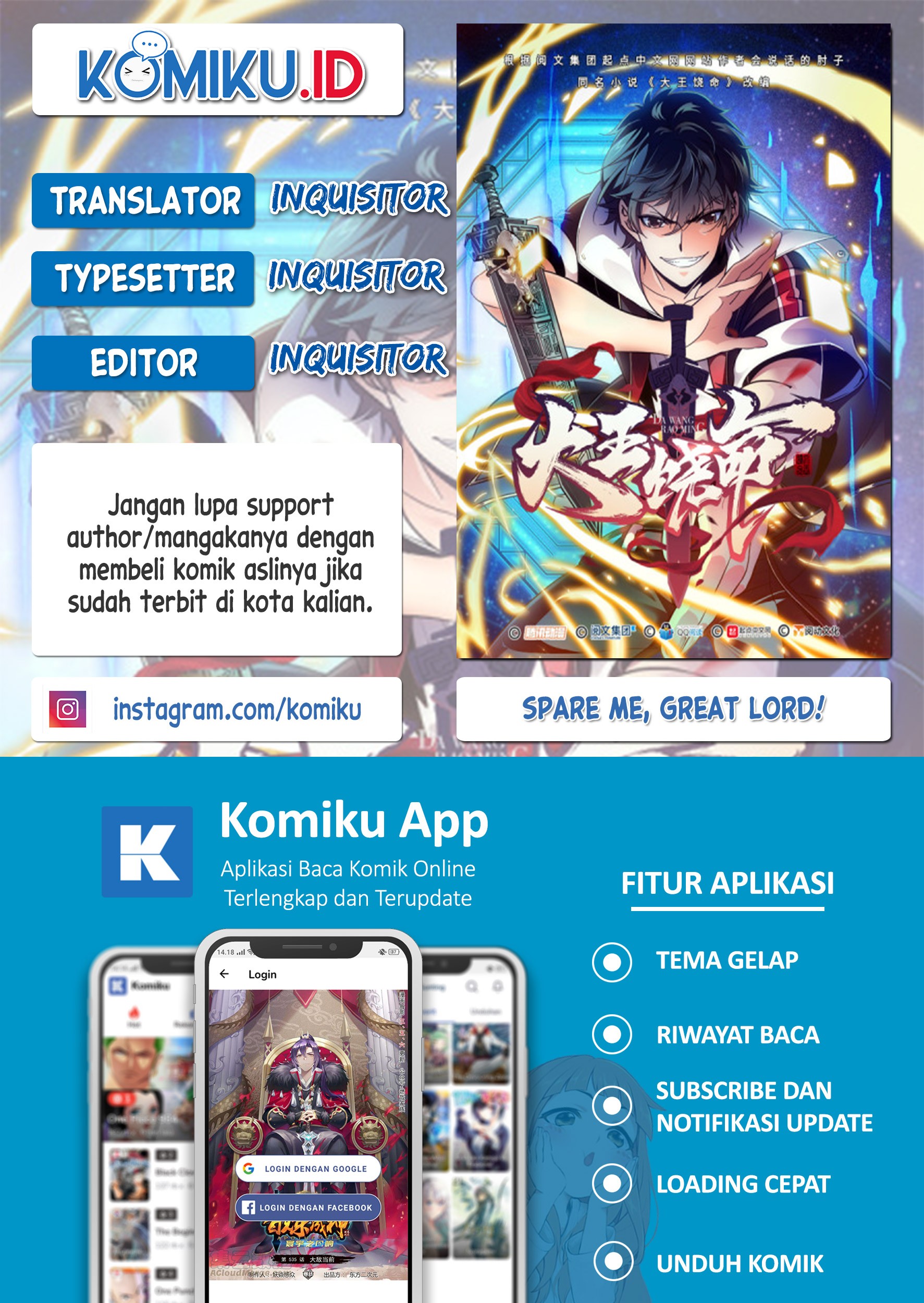 Spare Me, Great Lord! Chapter 60 - halaman 1