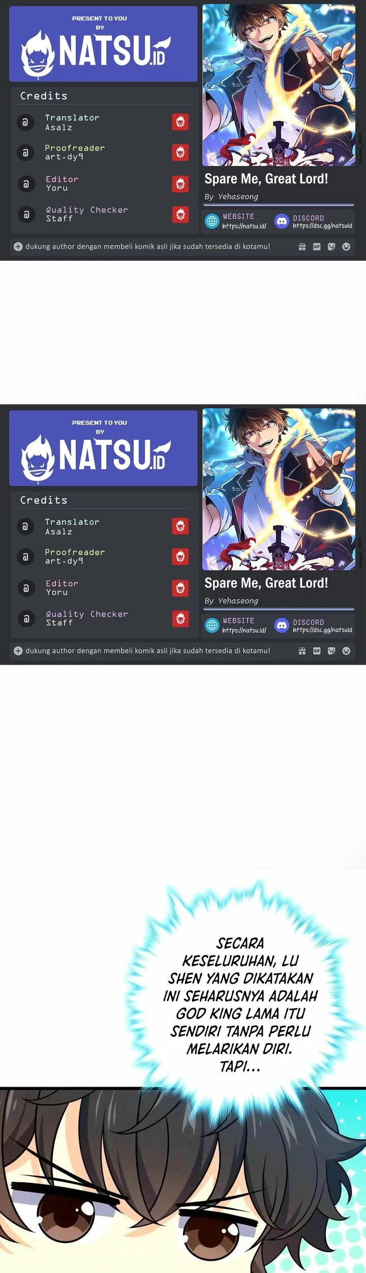 Spare Me, Great Lord! Chapter 740 - halaman 1